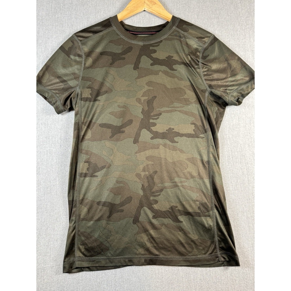 Abercrombie Fitch Camo Athletic Shirt Mens‎ Medium Compression Workout Tee
